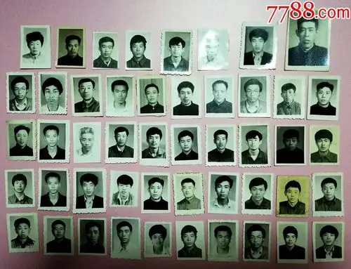 男性寸照48张_老照片【热心藏】_第1张_7788钟表收藏
