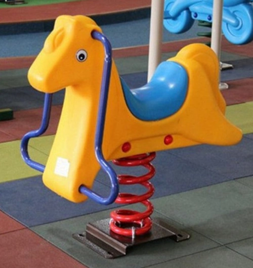 户外儿童弹簧摇摇乐幼儿园塑料摇马木马玩具小区公园广场娱乐设备