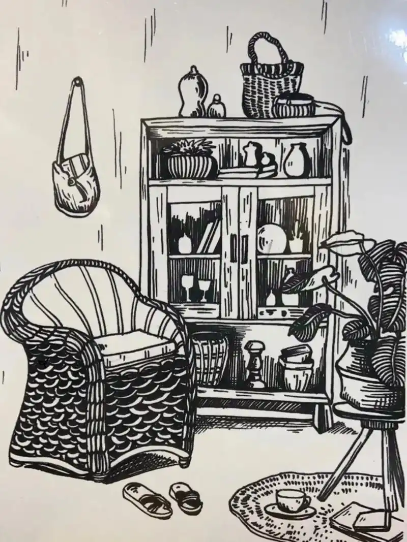 场景速写|新学期,新课题#素材 #速写 #写生 - 抖音