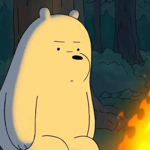 咱们裸熊  #三只裸熊  #白熊极极  裸熊头像 自截图  太适合打发无聊