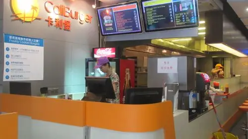 餐厅 收银台 免费提供wifi及ipad