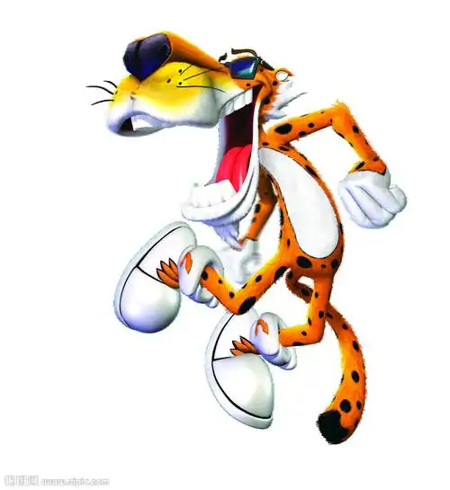 psd(cs5)颜色:cmyk100共享分×关 键 词:卡通 豹子 插画 ip形象 动物