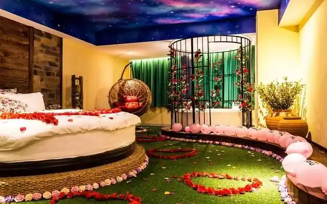 天鹅恋情侣主题酒店