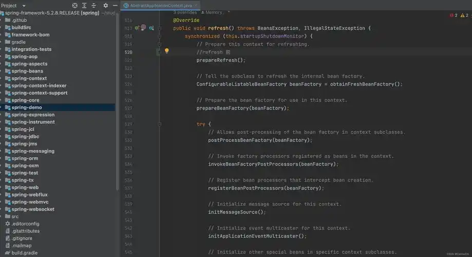 spring528release源码搭建环境