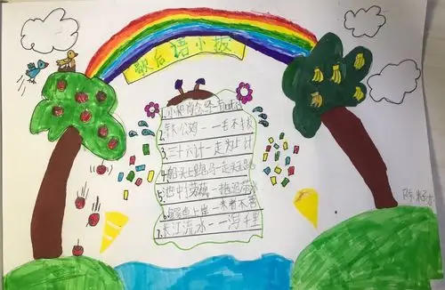 歇后语图文展示—1.5班