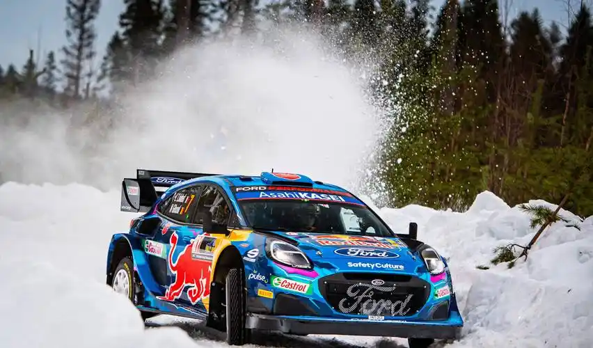 wrc 2023瑞典站比赛前瞻 - 全年唯一纯雪地战 最高速赛道之一_轮胎