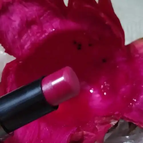 一杯奶茶钱的火龙果色口红