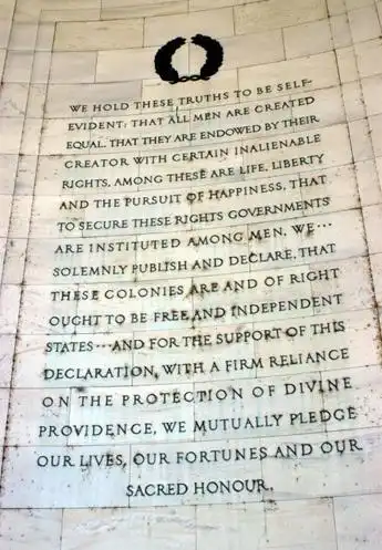 p>《独立宣言》(the declaration of independence),是 a target="