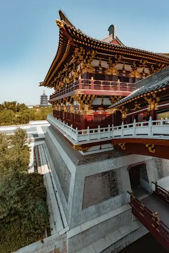 洛阳应天门九洲池唐代建筑遗址景观