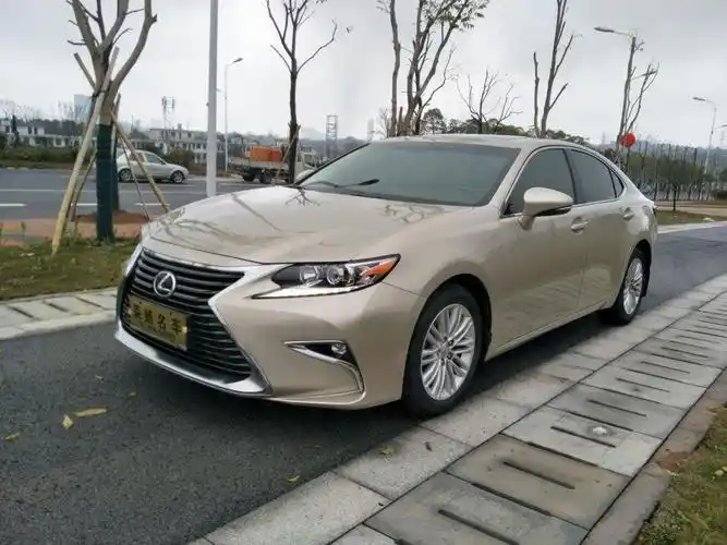 新余2016年08月雷克萨斯es2017款es20030周年纪念版香槟色自动档