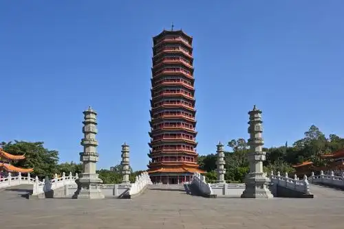 中国海南省澄迈县金山寺