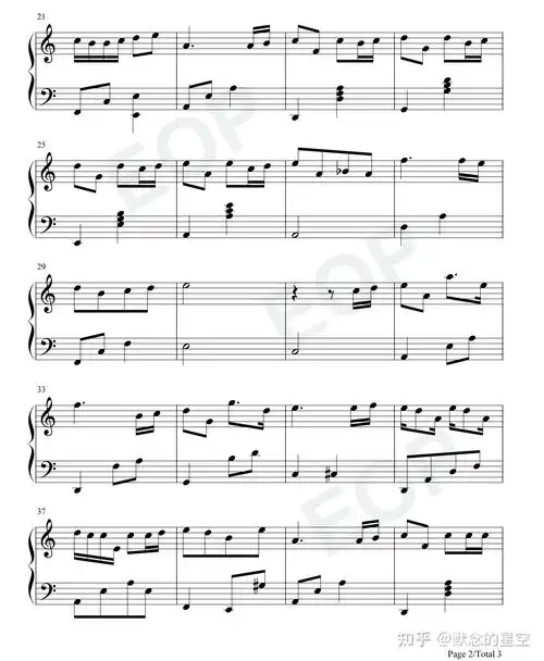 钢琴谱双手简谱双版本周慧敏最爱