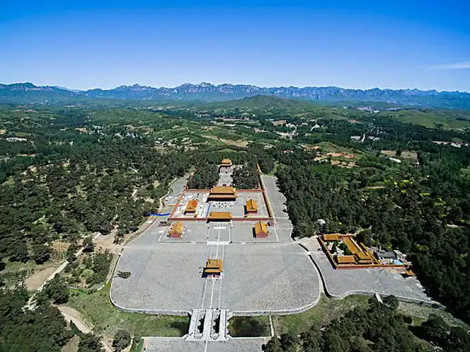 航拍清西陵图片_航拍清西陵高清图片_全景视觉
