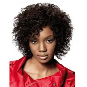 非洲黑人短款爆炸头小卷发假发头套女士短发蓬松卷整顶假发全头套