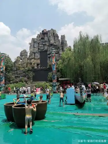 杭州宋城景区还藏着一处水上乐园!非常适合带孩子来