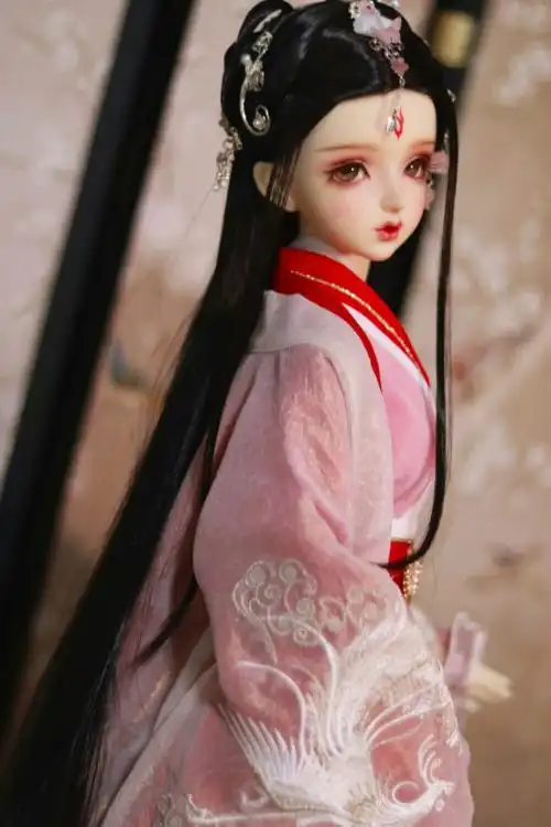 古风美人 sd娃娃 bjd 玩具 人偶 壁纸 萌物