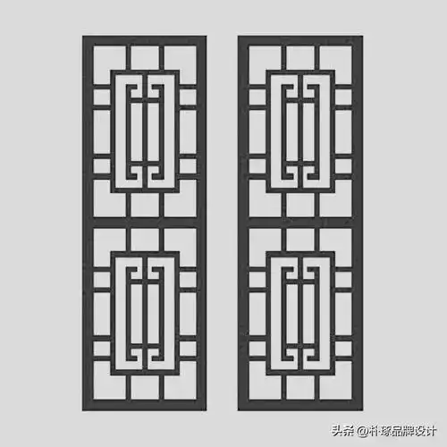 中国传统纹样瑰宝美传统窗户之美