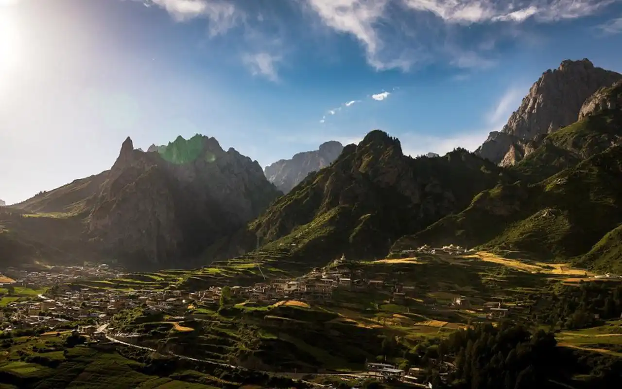 甘肃甘南唯美自然风景图片电脑壁纸