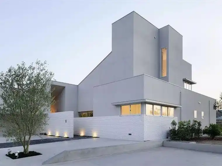 极简别墅设计图经典案例,来看看日本的房子是怎么设计的