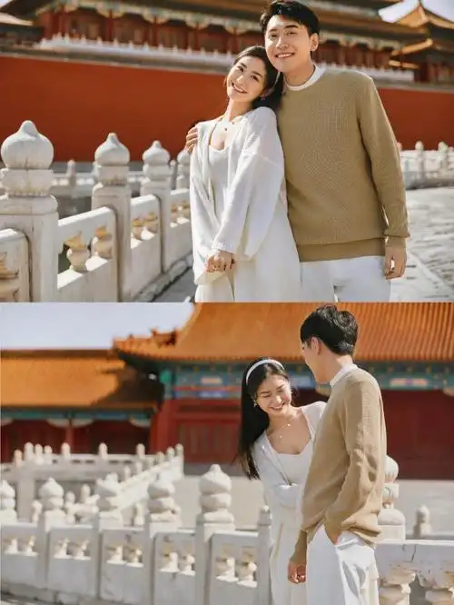 一眼沦陷的故宫纪实风婚纱照北京婚纱照