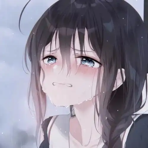 悲伤流泪委屈女生动漫图片_动漫图片_我要个性网