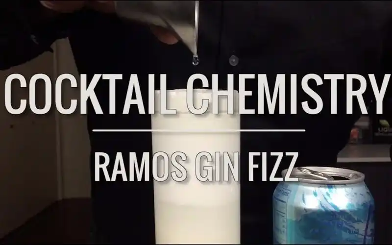 鸡尾酒化学进阶技巧拉莫斯金菲士ramosginfizz
