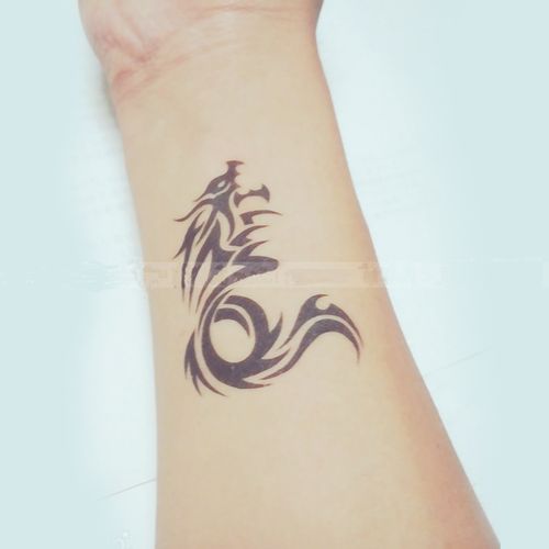 纹身贴防水持久  男 龙图腾 个性 刺青逼真纹身贴纸 手臂纹身脚踝