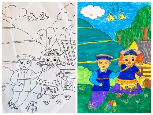 美在景,壮乡之美在于心,壮乡之美在于人,紫含描绘了她心中的壮乡之情