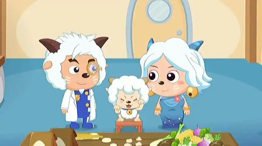 喜羊羊终于理解了父母的良苦用心,可惜时光不能倒流