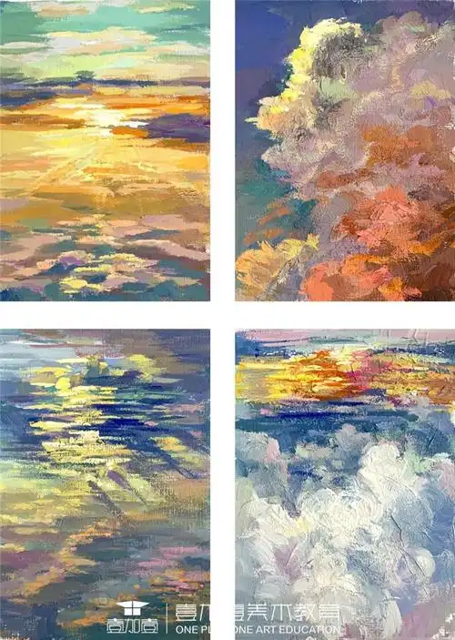 持笔绘梦2019届壹加壹学子坝上草原写生作品展示