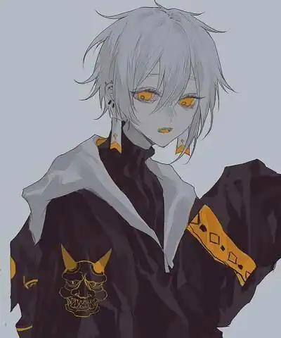 白头发的动漫男头像有男? - 知乎