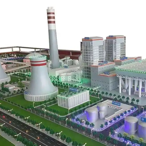 厂区工业沙盘模型制作案例-卓璟沙盘模型制作公司