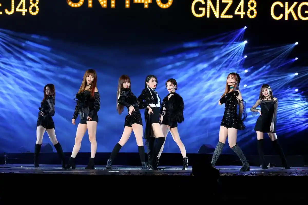 只想说snh48年度金曲大赏那天大家好撩再一次感受