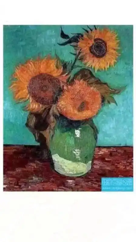 荷兰梵高作品向日葵赏析