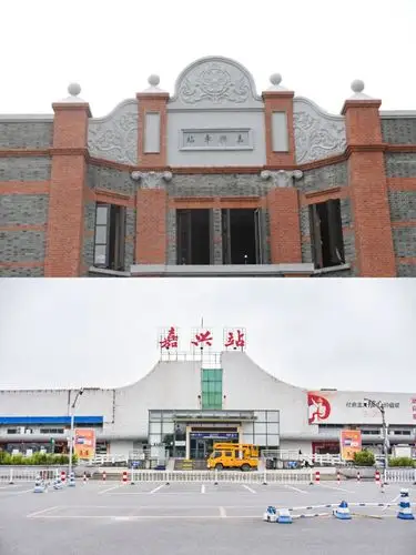 一组嘉兴站新旧照片对比!老嘉兴记忆与新时代碰撞