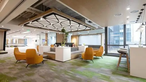 简约大气办公室装修设计效果图