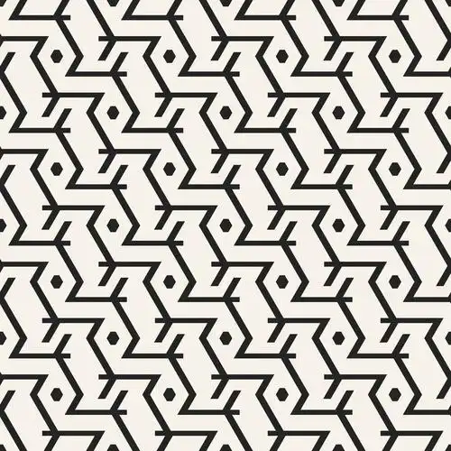 抽象,矢量,单色调,几何图形,黑白,简约,背景,创意,插画,模版,无缝