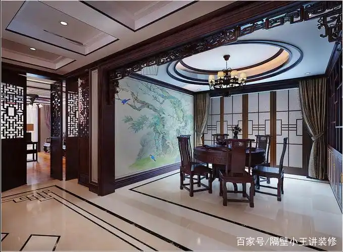 明唐中式装修效果图鉴赏:古风古韵,大家之气