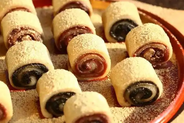 老北京特色小吃驴打滚,在家也能做,只要糯米粉和水,步骤超简单