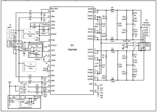 tda7498设计的100w100wd类音频放大技术