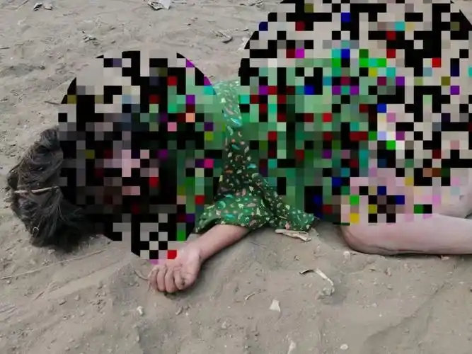 缅甸一未成年女孩惨死生前疑似被性侵后抛在铁路旁