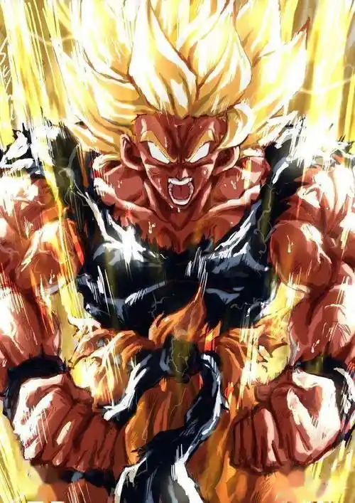 七龙珠壁纸:愤怒吧!超级赛亚人_超级赛亚人_壁纸