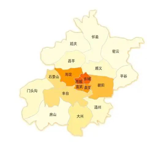 北京及各区县名字由来