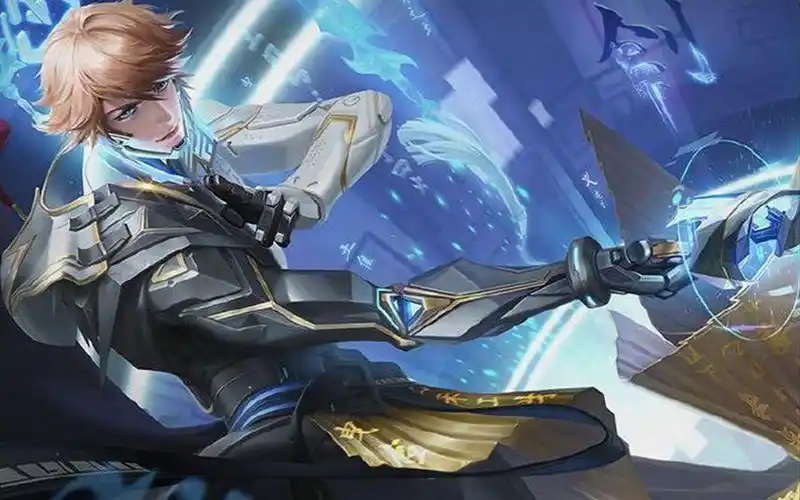 【王者荣耀】李白的典藏终于来了,鸣剑-曳影!