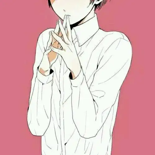 半身卡通头像 男头