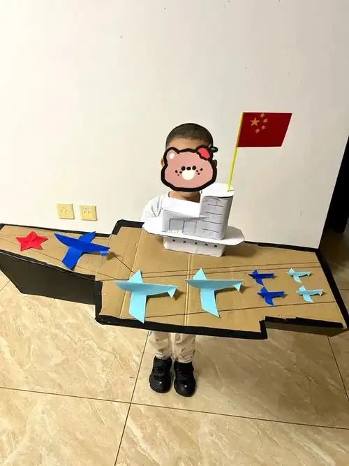 幼儿园手工作业 终于完成