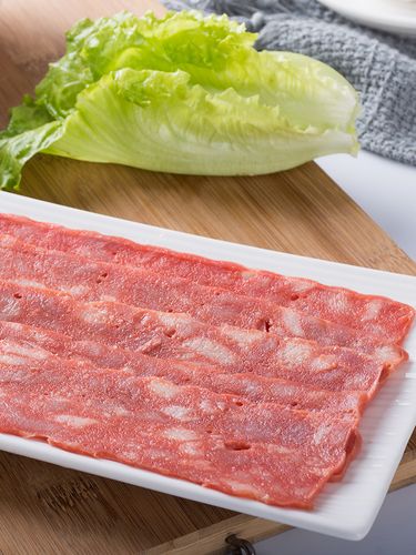 2包清真食品培根500g雪花肉片早餐家用手抓饼培根