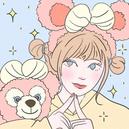 最近喜欢上这个画风,太可爱噜画的是可可爱爱的:@caoie