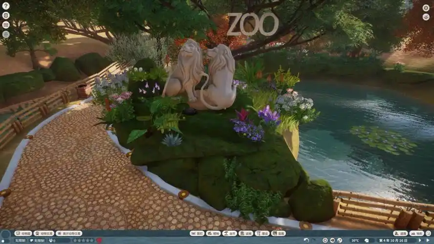 动物园之星 修了好几天,还在修门口累得半死#steam游戏  #动物园之星