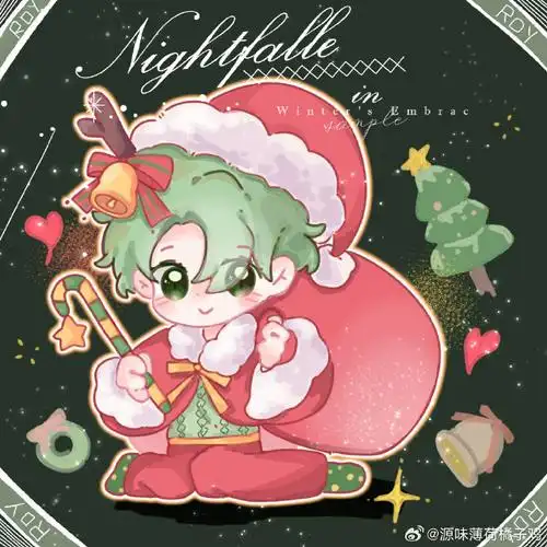 准备好圆圆变成小圣诞老人给小汤圆派发礼物了嘛97一人许一个愿望